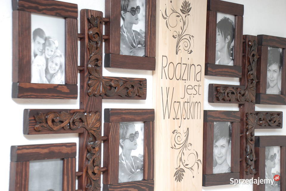 Galeria ścienna z ornamentem typografia zdjęcia Koszalin