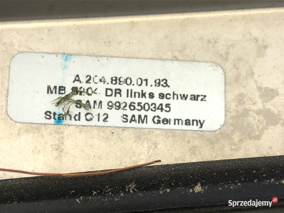 RELINGI DACHOWE MERCEDES W204 Kombi 0715 osobowe Relingi dachowe