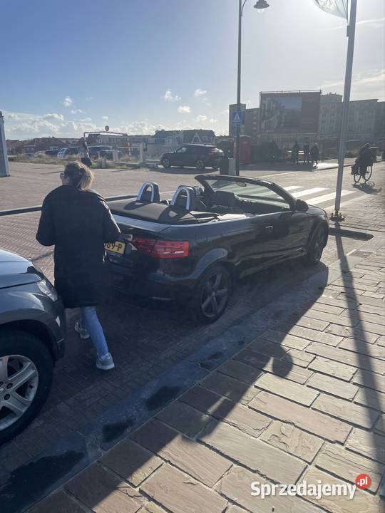 Audi a 3 cabrio 16 tfsi czarny Kluczbork