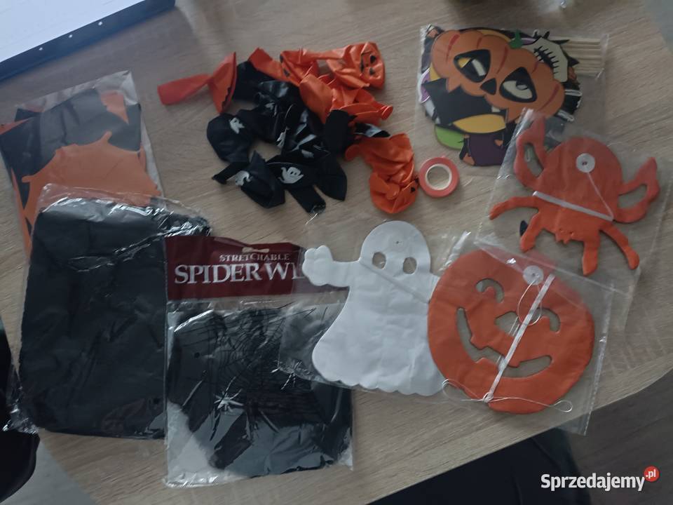 Dekoracja na Halloween Bluelves balony girlandy Kwidzyn