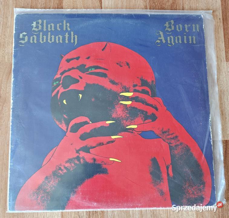 Black Sabbath Born Again 1983 Winyl LP Vertigo małopolskie Ochojno