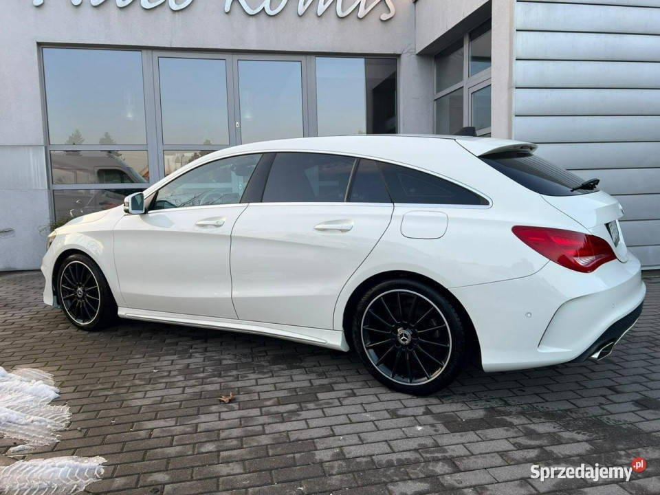 Mercedes CLA 180 Shooting Brake AMG Line światła LED wielkopolskie