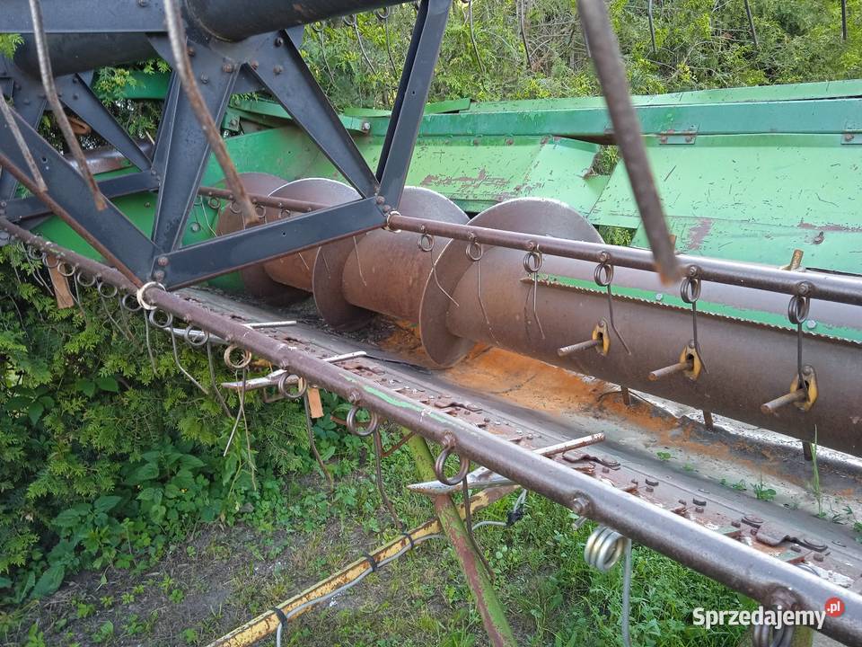 Heder 420m z wózkiem John Deere podlaskie Suchowola sprzedam