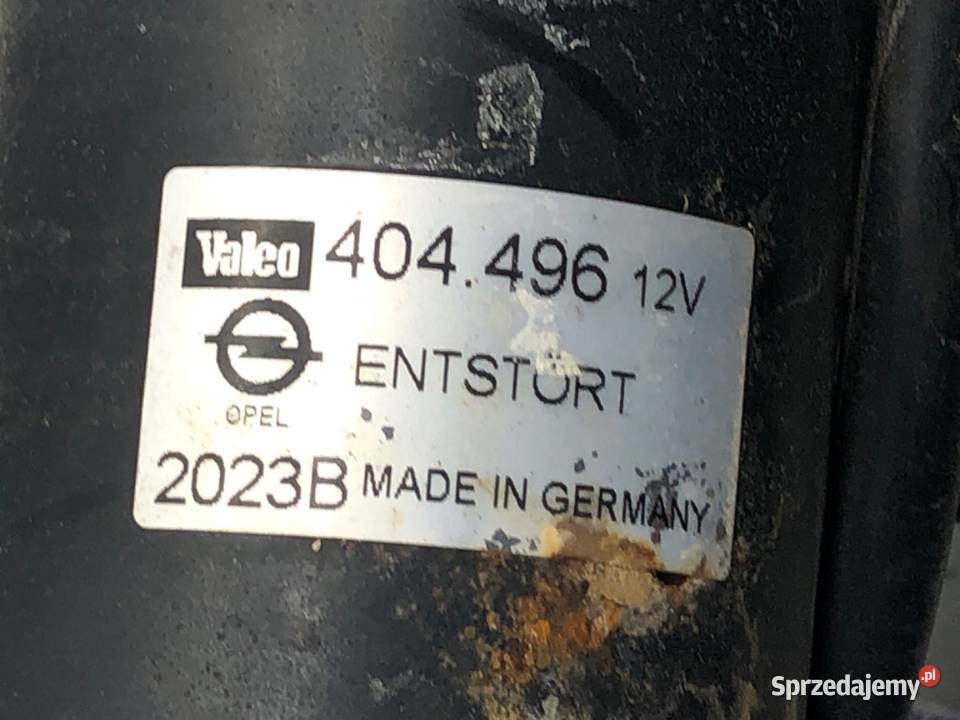 MECHANIZM WYCIERACZEK PRZÓD OPEL ZAFIRA A 404496 osobowe