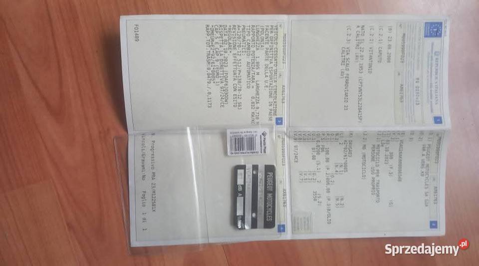 Papiery Vin blaszka Świętochłowice sprzedam