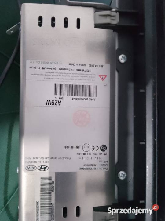 Kia Rio iv v 2017 2021 fabryczne radio łódzkie