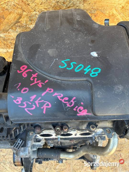 CITROEN PEUGEOT TOYOTA 10 1KR B52 96 PRZEBIEG Blok silnika wielkopolskie Słowikowo