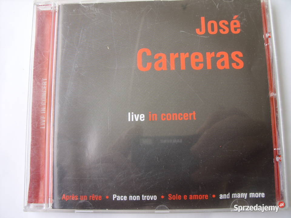 CD KLAS JOSE CARRERAS LIVE IN CONCERT Wołów sprzedam