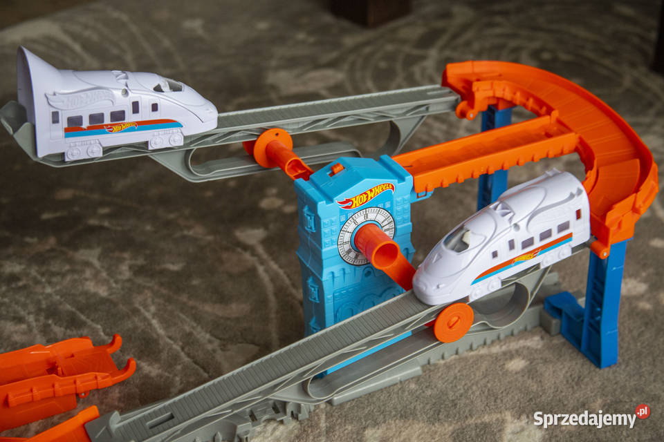 Tor Hot Wheels Odjazdowy Pociąg GRW38 Kolejki i tory Gdańsk sprzedam