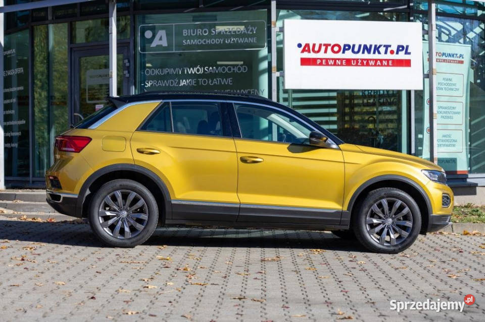 Volkswagen TRoc 2020r Salon Polska IWŁ Czujniki manualna T-Roc śląskie Chorzów