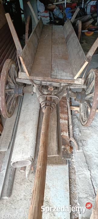 wóz drewniany zabytkowy retro Pozostałe