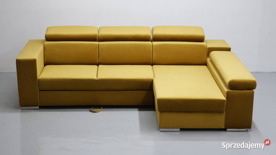 TSŁ NAROŻNIK funkcja spania Bluvel 68 złoty Poznań