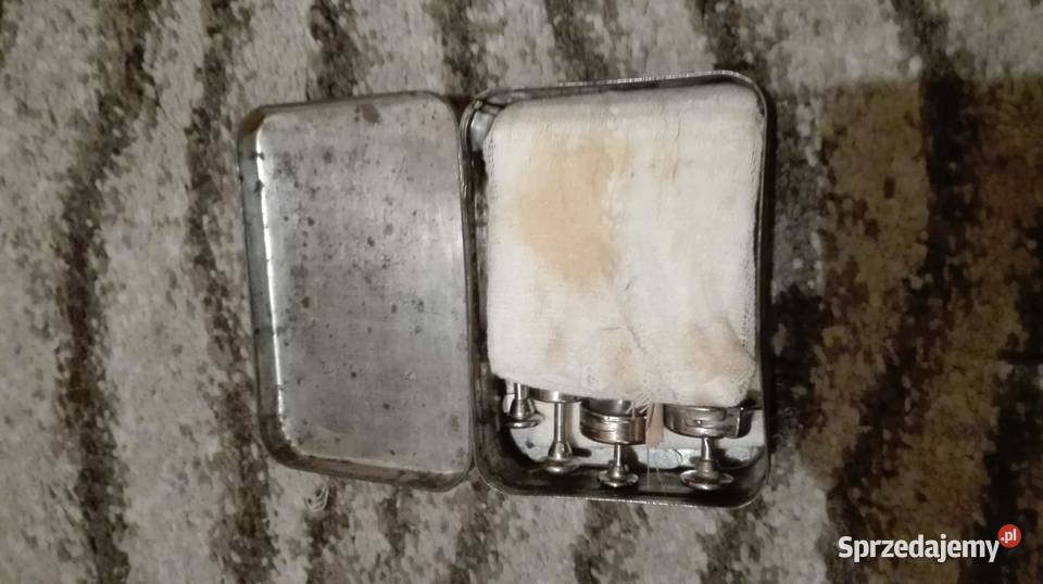 Stare Szklane Strzykawki z Czasów Wojny Brzóza Stadnicka