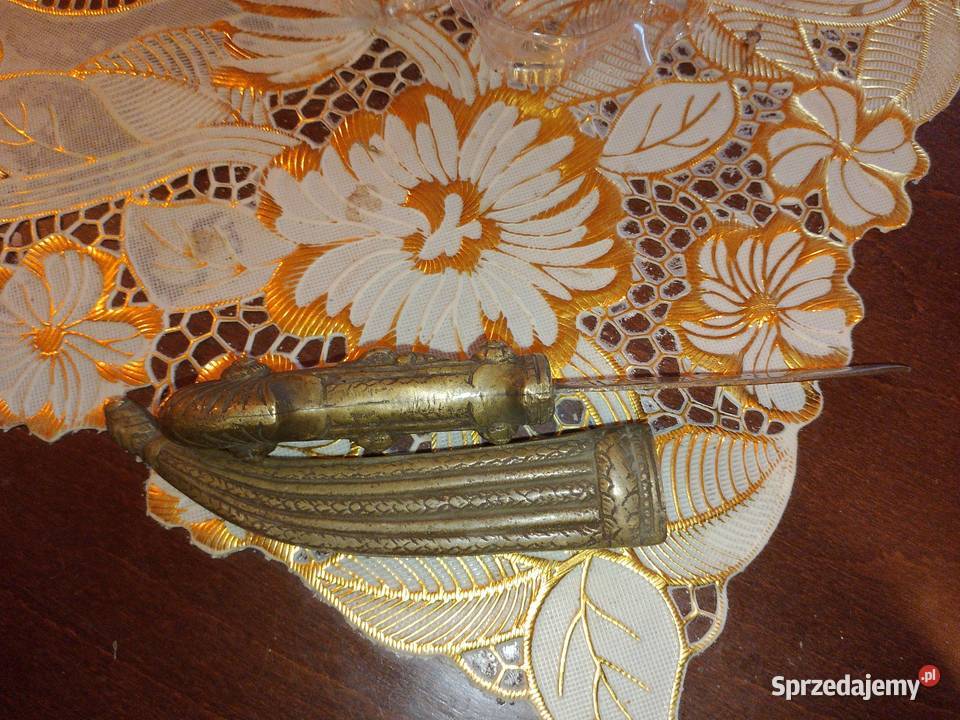 Sztylet egipski XVIII w świętokrzyskie Grzymała