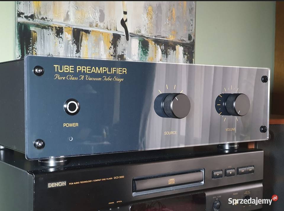 Przedwzmacniacz lampowy 2x ECC82 2x ECC88 SRPP Piaseczno sprzedam