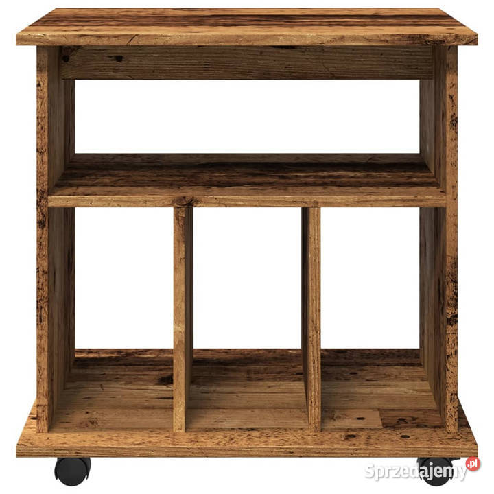 Szafka na kółkach stare drewno 60x45x60 WM856662 Pozostałe sprzedam