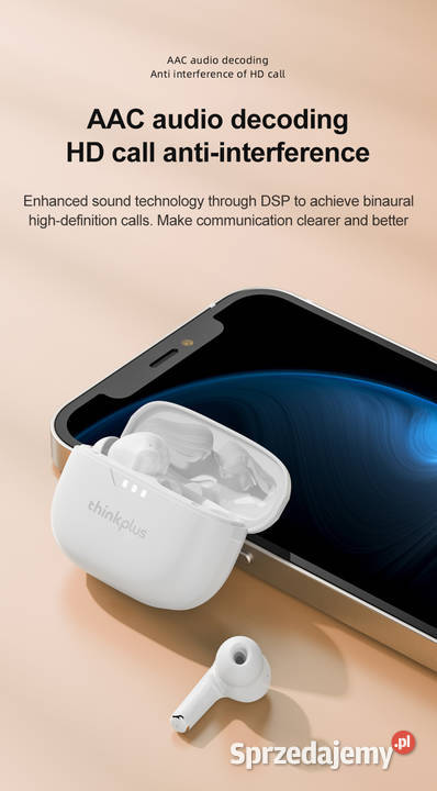 Słuchawki bezprzewodowe Lenovo thinkplus LP3 PRO Kraków