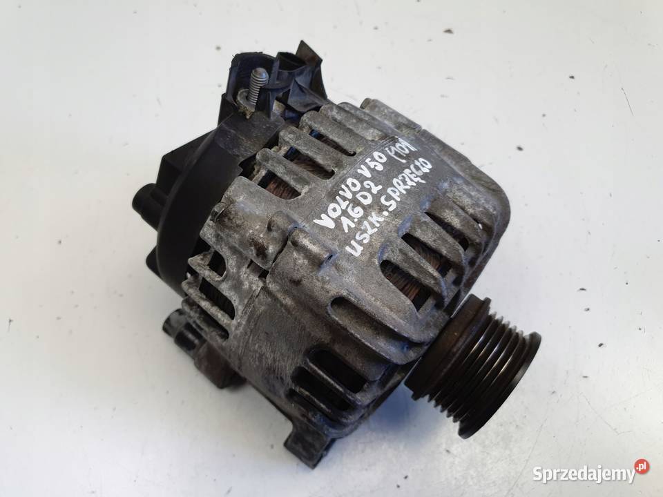 ALTERNATOR Volvo S40 II V50 16 D D2 30659389 Układ elektryczny silnika Chełm