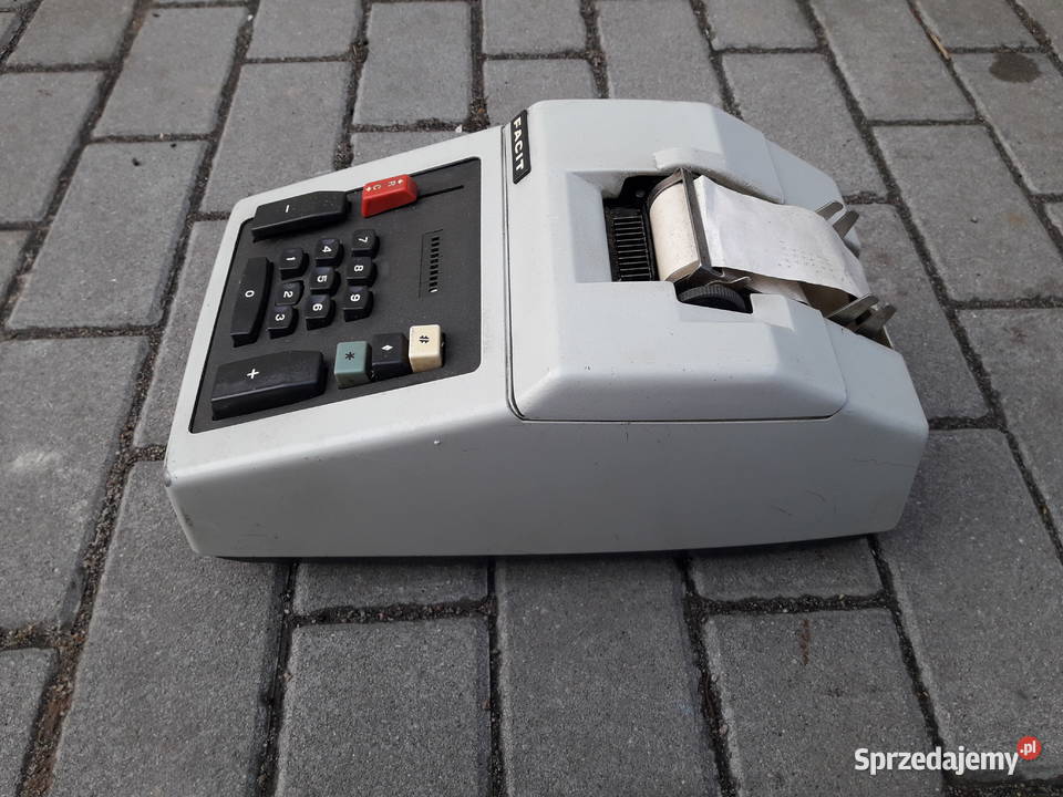 Stara maszynka maszyna do liczenia FACIT Mesko Gdynia