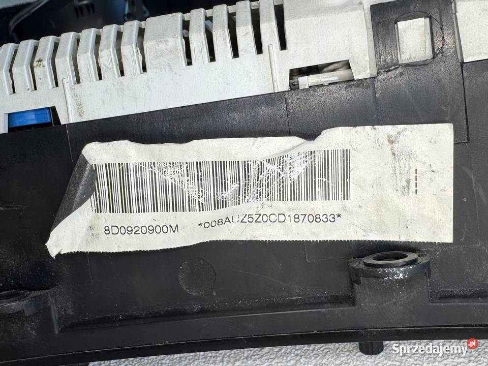 LICZNIK ZEGARY PRĘDKOŚCIOMIERZ AUDI A4 B5 19 TDI Warszawa