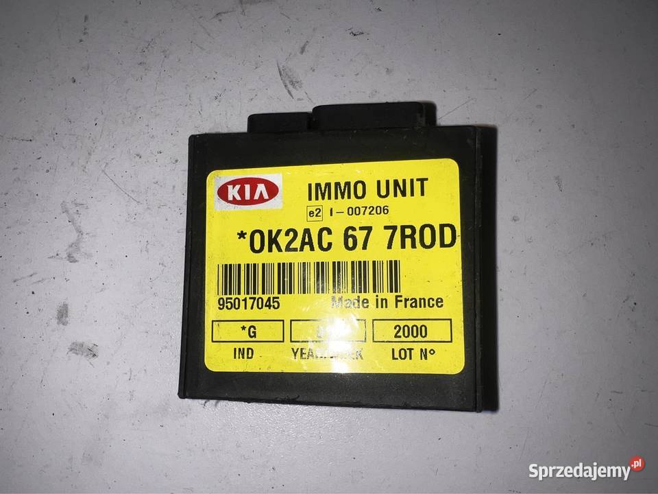 moduł komfortu Kia carnival 0K2AC677R0D Ostrów Wielkopolski