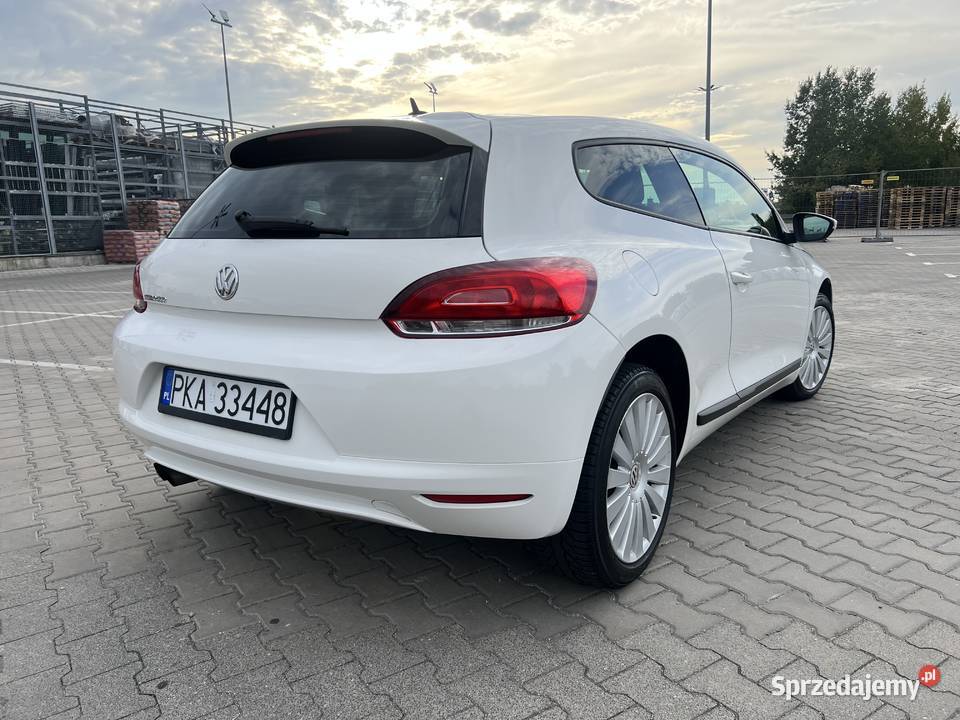 VW Scirocco 14 TSI 122 155 Serwisowany w ASO przyciemniane szyby wielkopolskie Blizanów