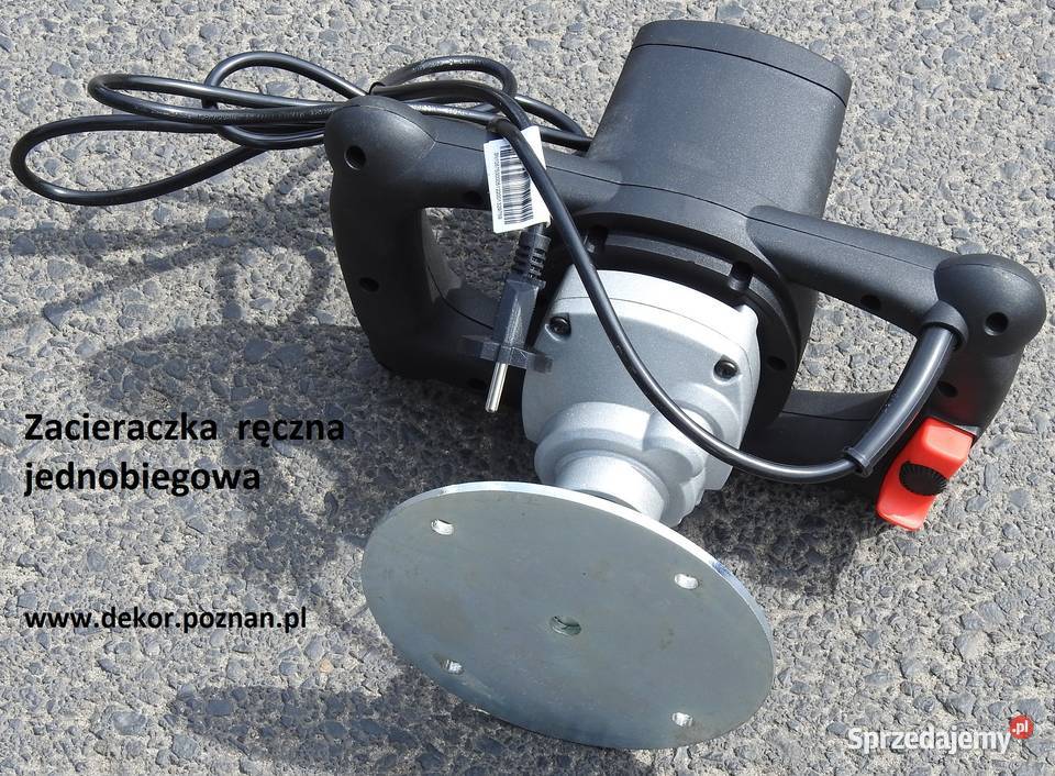 Zacieraczka ręczna jednobiegowa 230V wielkopolskie Poznań sprzedam