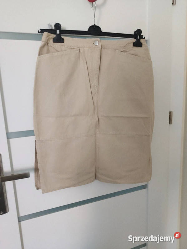 Spódnica w kolorze kremowym 40 Spódnice i sukienki