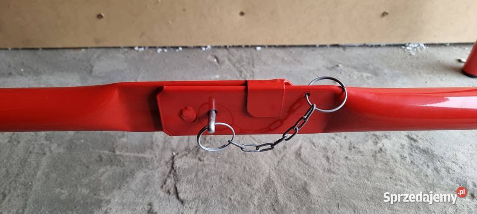 Stół Roboczy Składany Czerwony 1200x700x40 Poniatowa