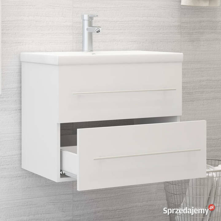 Szafka pod umywalkę biała 60x385x48 WM804692 mazowieckie Warszawa