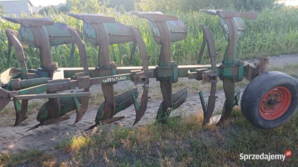 Pług obrotowy Gassner 4 skiby lemken kuhn rabe