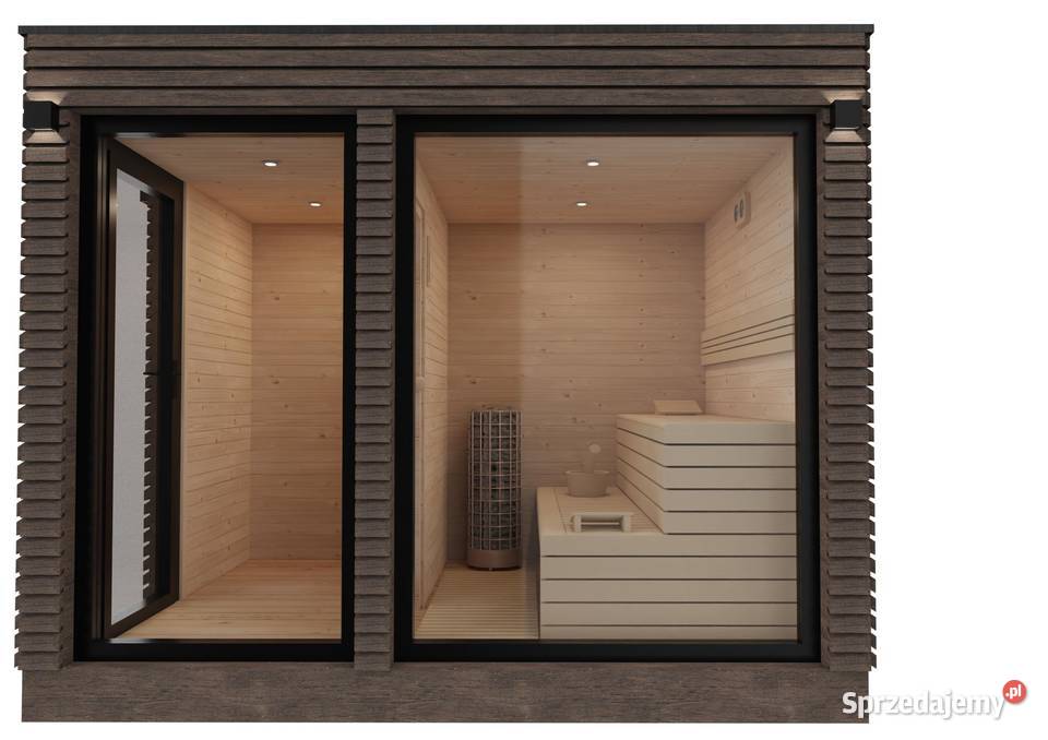 Sauna ogrodowa Xavier 320 x 250 Bielsko-Biała