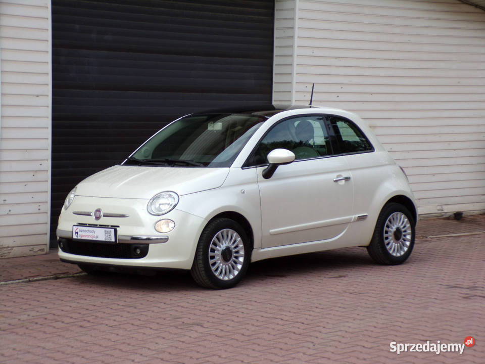 Fiat 500 BiałaPerła Gwarancja 2012r I 2007 aluminiowe felgi Mikołów