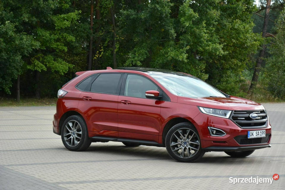 Ford EDGE ST Panorama Wentylacja Skóry Full Led aluminiowe felgi Ostrów Mazowiecka