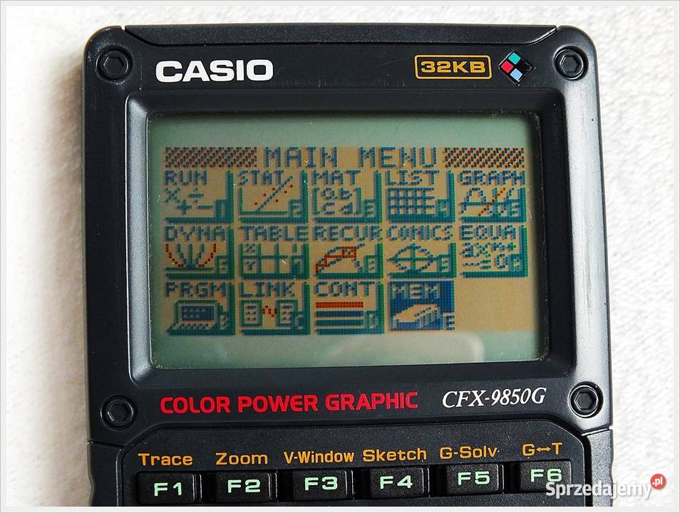Kalkulator graficzny naukowy CASIO CFX9800G Żary