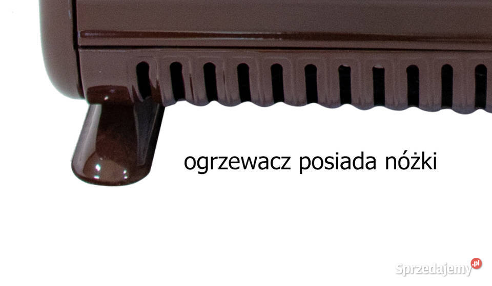 Konwektor gazowy 12 kW wylot spalin do komina stal Stąporków