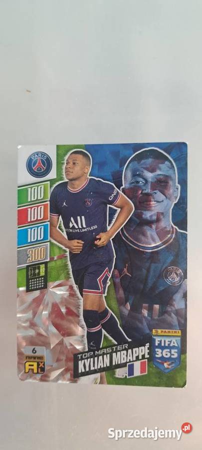 Karta panini Kylian Mbapp sprzedam