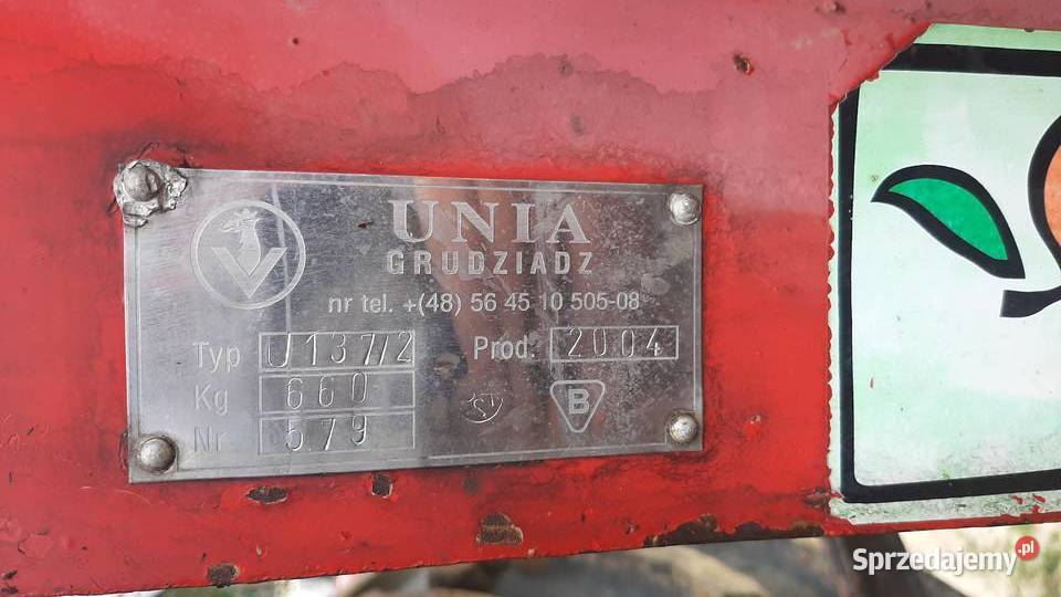 Sprzedam pług unia tur 31 nieuszkodzony małopolskie Bęczyn sprzedam