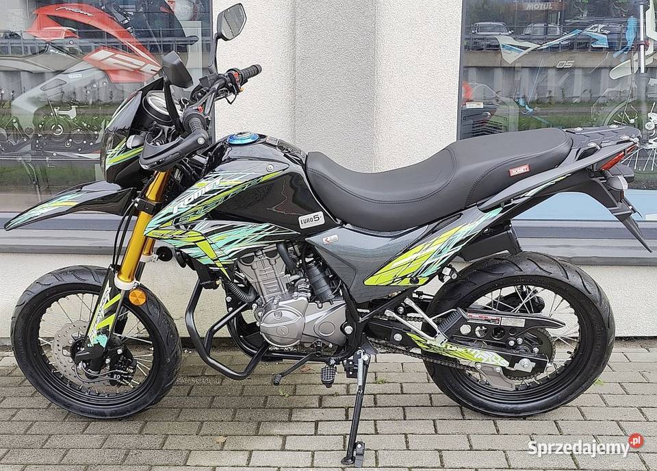 ROMET CRS 125 Supermoto EURO 5 2025 SALON SERWIS śląskie Bielsko-Biała