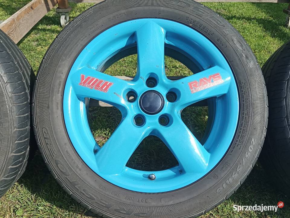 4x Koła Alufelgi RIAL R16 5x110 ET38 651mm Szczerbice