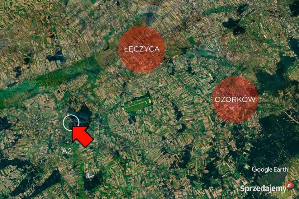 Duża działka 3116 m z WZ w spokojnej okolicy Sprzedaż Podłęże