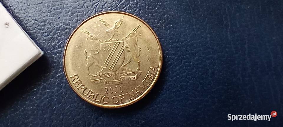 Stare monety 1 dolar 2010 Namibia podkarpackie Lesko