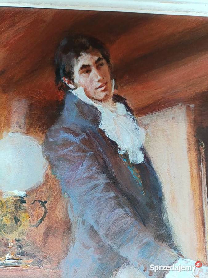 Obraz olejny malarza Fred Laurent 19221995 The