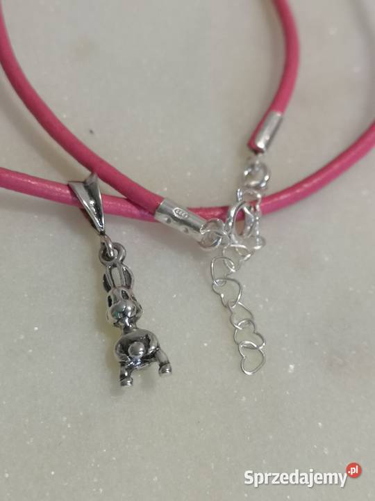 naszyjnik choker z króliczkiem Naszyjniki Toruń