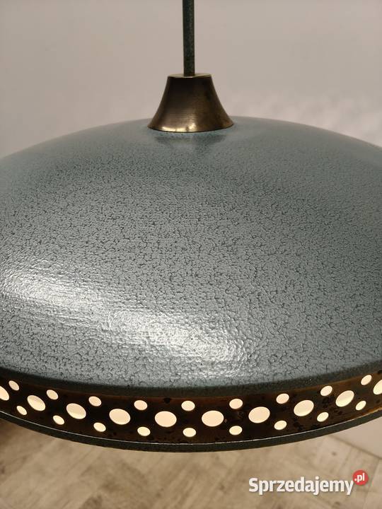 lampa wisząca Space Age Czechosłowacja lata 60te Radomsko