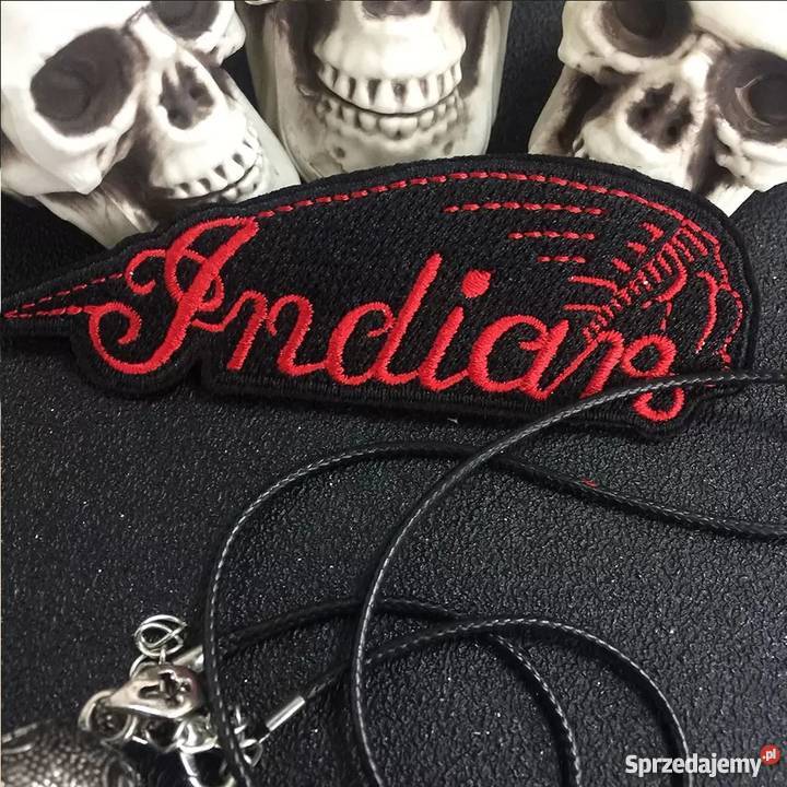 Indian motocykle haftowane naszywki wysokiej