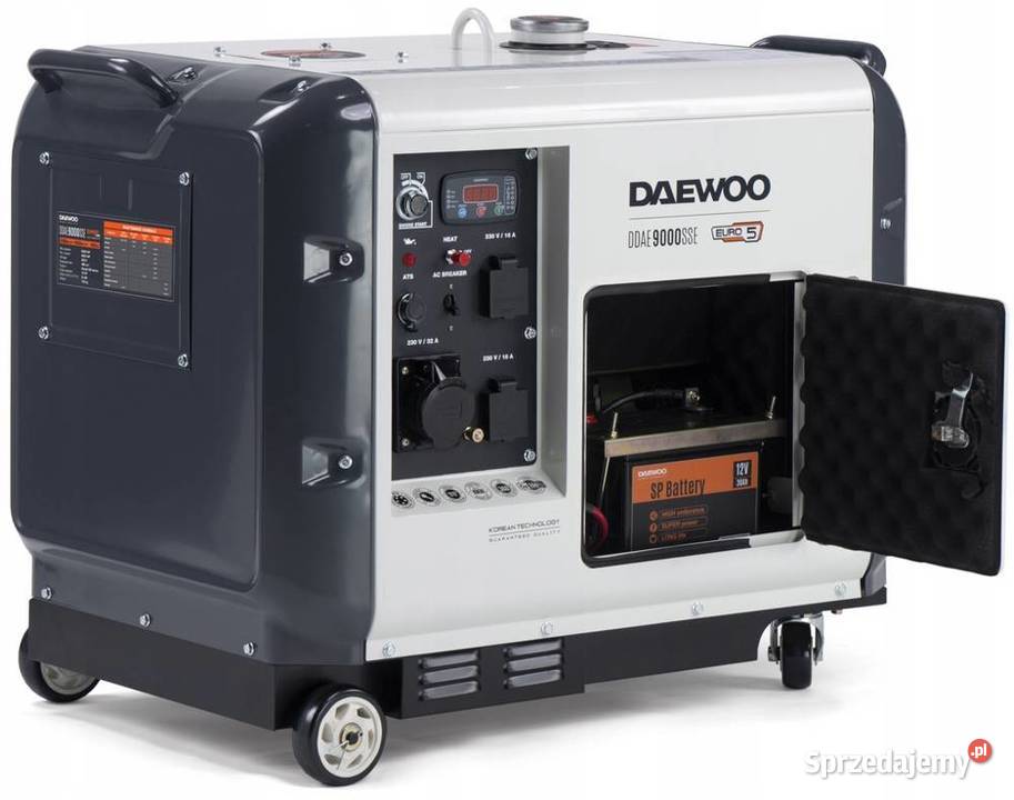 DAEWOO DDAE 9000SSE DIESEL AGREGAT GENERATOR Opalenica