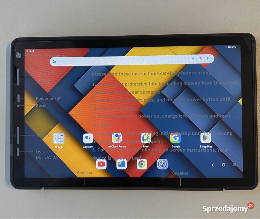 Tablet 10 Android 15 zestaw Kraków
