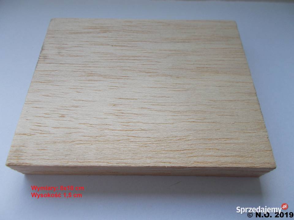 PROMOCJA Podstawka drewniana deska z balsy balsa