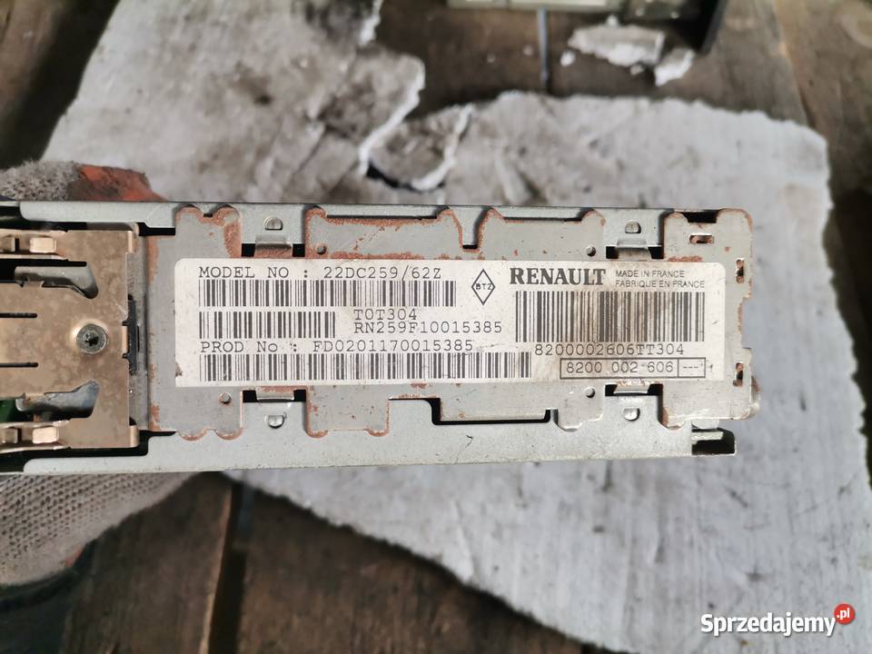 Radfio Fabryczne Renault Laguna II 2 Wisznice